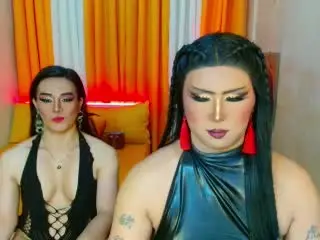 Xlovecam Nude Webcam of TwoAsianShemales